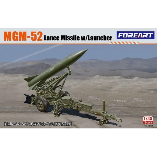 1:35 MGM-52 Lance Missile w/Launcher Military Model Kit