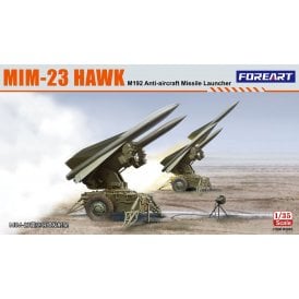 1:35 MIM-23 Hawk M192 Anti-aircraft Missile Launcher Military Model Kit