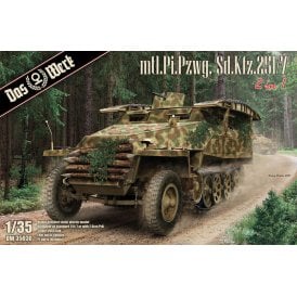 1:35 mtl.Pi.Pzwg. Sd.Kfz.251/7 2 in 1 Military Model Kit