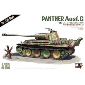 1:35 Panther Ausf. G Late Prod. - SUPER BLITZ Military Model Kit