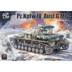 1:35 Panzer IV Ausf.G mid (Kharkov) Military Model Kit