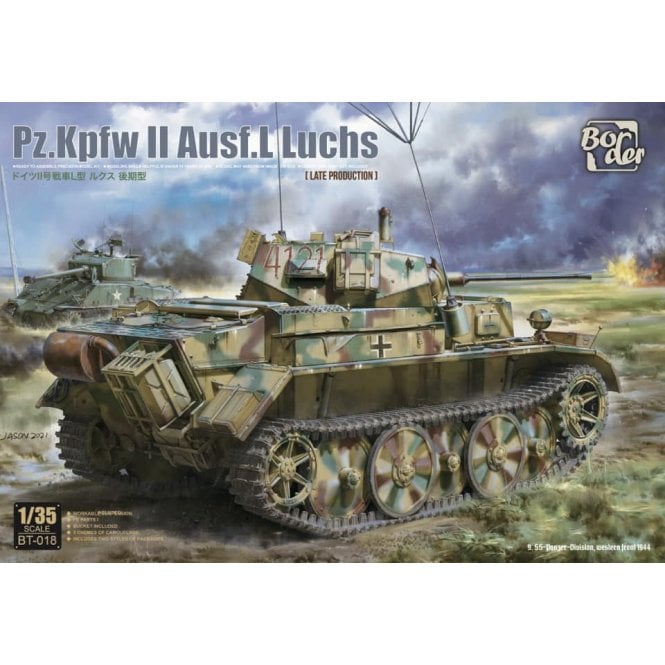 1:35 Pz.Kpfw.II Ausf.L Luchs Military Model Kit