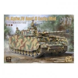 1:35 Pz.Kpfw.IV IV Ausf. H Early/Mid & 4 crew, Battle for Normandy Military Model Kit