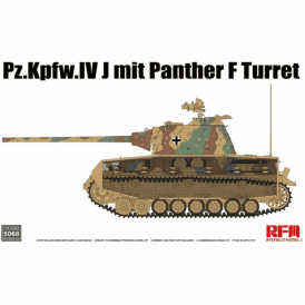 1:35 Pz.Kpfw.IV J mit Panther F Turret Military Model Kit