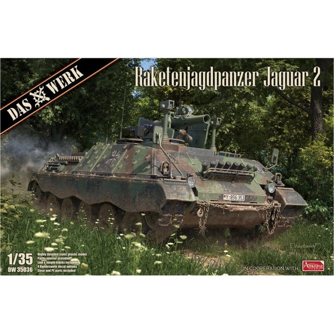 1:35 Raketenjagdpanzer Jaguar 2 Military Model Kit