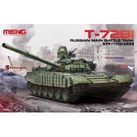 1:35 Russian Main Battle Tank T-72B1 Military Model Kit