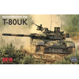 1:35 Russian Main Battle tank T-80UK Military Model Kit