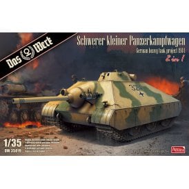 1:35 Schwerer kleiner Panzerkampfwagen 1944 2 in 1 Military Model Kit