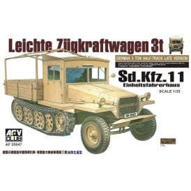 1:35 Sd.Kfz. 11 leichter Zugkraftwagen 3t. "late" Military Model Kit