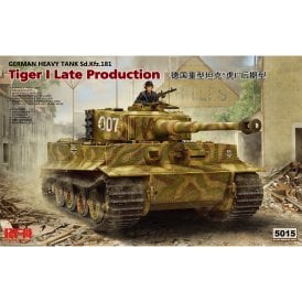 1:35 Sd.Kfz.181 Pz.Kpfw. VI Ausf.E Tiger I Late Production Military Model Kit