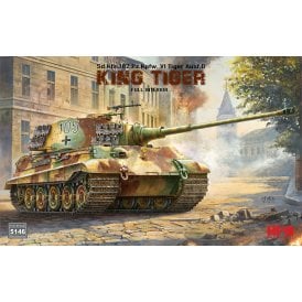 1:35 Sd.Kfz.182 Pz.Kpfw. VI Tiger Ausf.B "King Tiger" with full interior Military Model Kit