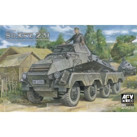 1:35 Sd.Kfz.231 Schwere Panzerspahwagen Early Type Military Model Kit