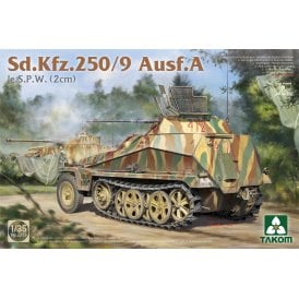 1:35 Sd.Kfz. 250/9 Ausf. A Ie. S.P.W (2cm) Model Military Kit
