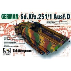 1:35 Sd.Kfz.251/1 Ausf D 'Schutzenpanzer' Military Model Kit