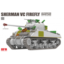 1:35 Sherman vc firefly late production /workable tracks Tank Military Model Kit