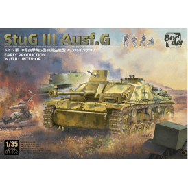1:35 Stug III Ausf.G Early Production Full Interior Military Model Kit