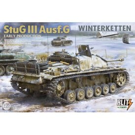 1:35 StuG.III Ausf.G early production with winter chains Model Military Kit