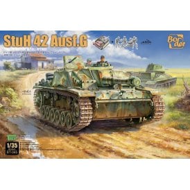 1:35 StuH 42 Ausf.G Early Production with Full interior Military Model Kit
