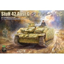 1:35 StuH 42 Ausf.G Late Production with Full interior Military Model Kit