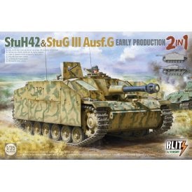 1:35 StuH42 & StuG III Ausf.G Early Production 2 in 1 Model Military Kit