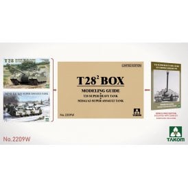 1:35 T-28² Box - T-28 + M28A1/A2 + Modelling Guide Model Military Kit