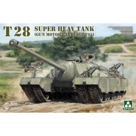 1:35 T28 Super Heavy Tank (Gun Motor Carriage T95) Model Military Kit