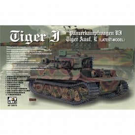 1:35 Tiger I Ausf. E latest Version Military Model Kit