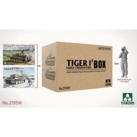 1:35 TIGER I BIG BOX 2 kits & 1:16 Michael Wittmann figure Model Military Kit