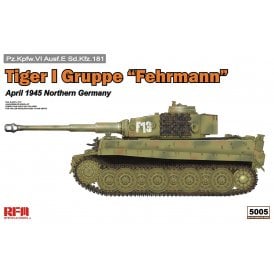 1:35 Tiger I Gruppe "Fehrmann" April 1945 Northern Germany Military Model Kit