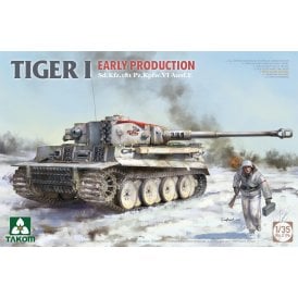 1:35 Tiger I Sd.Kfz.181 Pz.Kpfw. VI Ausf.E Early Prod. Tank Military Model Kit