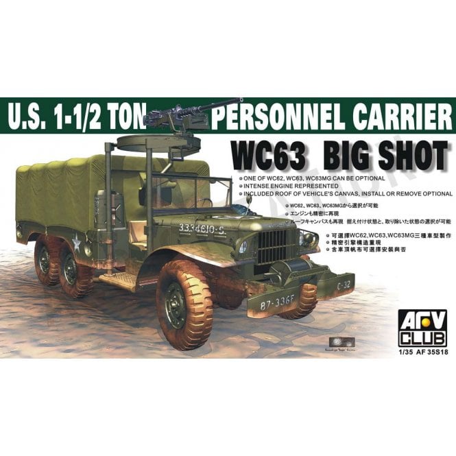 1:35 U.S. 1½ ton Personnel Carrier WC63 