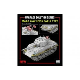 1:35 Upgrade Etch Parts Set For RM5058 M4A3 76W HVSS Military Model Kit