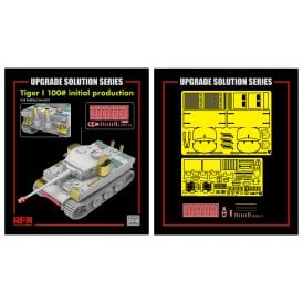 1:35 Upgrade Etch Parts Set For RM5075 Tiger I 100# Military Model Kit