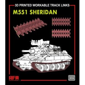 1:35 Upgrade Set 3D Printed Tracks for M50/M51 Super Sherman Military Model Kit