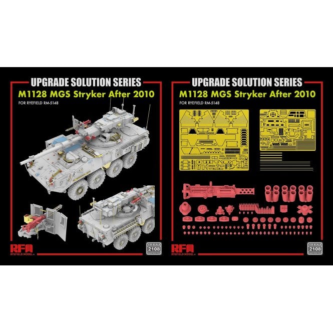 1:35 Upgrade Set for M1128 MGS Stryker Military Model Kit