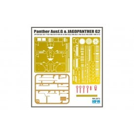 1:35 Upgrade Set for Panther Ausf.G Kits RM5018 RM5019 RM5045 RM5112 Military Model Kit
