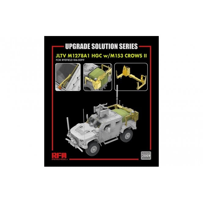 1:35 Upgrade set for RM5099 M1278A1 (HGC) with M153 CROWS II Military Model Kit