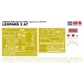 1:35 Upgrade Set for RM5108 Leopard 2A7 Military Model Kit