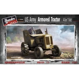 1:35 US Army Armored Tractor Model Military Kit