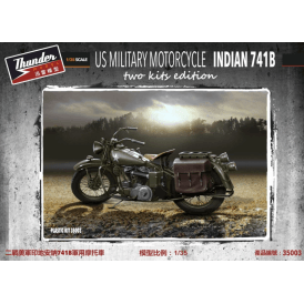 1:35 US Military Indian 741B (2 Kits In Box) Model Military Kit