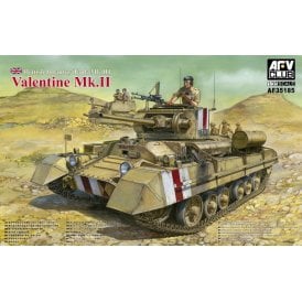 1:35 Valentine Mk II British Infantry Tank Military Model Kit