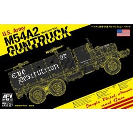 1:35 Vietnam war M54A2 Gun Truck "Eve of Destruction" Military Model Kit