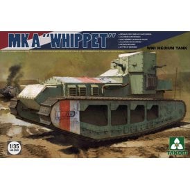 1:35 WWI Medium Tank Mk.A Whippet Military Model Kit