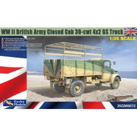 1:35 WWII British Army Closed Cab 30-cwt 4x2 GS Truck Military Model Kit