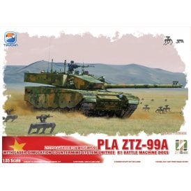 1:35 ZTZ-99A MBT - With Laser Countermine System Unitree B1 Battle Machine Military Model Kit