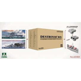 1:350 Destroyers² Box - Anshan Class + Soviet PR.7+ Bonus resin parts Ship Model Kit