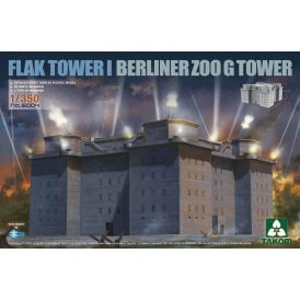 1:350 FLAK TOWER I Berlin Zoo G Tower Model Ship Kit 