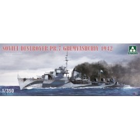 1:350 Soviet destroyer PR.7 Gremyashchiy 1942 Ship Model Kit
