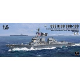 1:350 USS Kidd DDG-100 Model Ship Kit 
