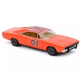 1:43 1969 Dodge Charger Dukes of Hazzard General Lee - Updated Version Model Car
